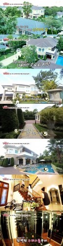 할리우드 영화에서나 볼법한  신주아 저택의 모습  News1 스포츠 / tvN ´현장토크쇼 택시´ 캡처