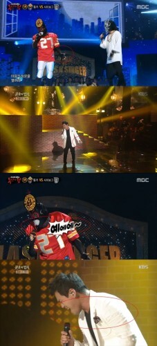 ‘복면가왕’ 퉁키 정체로 이정이 지목됐다. ( News1 스포츠/ MBC '복면가왕', KBS2 '불후의 명곡' 캡처)