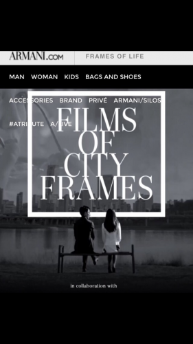 전 세계 영화학교를 대상으로  4개학교를 선정 제작 지원하여 영화제를 여는 Films Of City Frames 포스터.