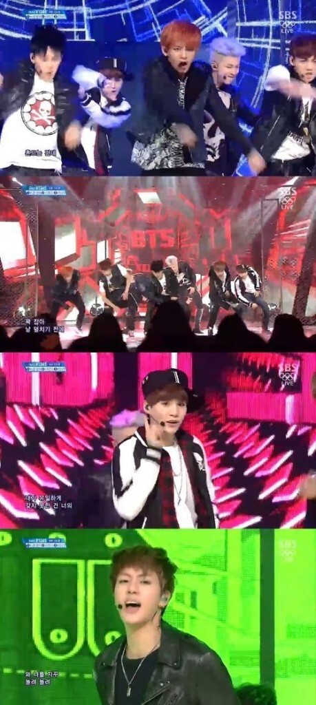 △ SBS '인기가요' 캡쳐