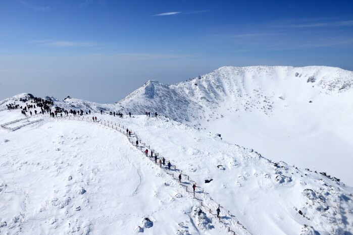 겨울 한라산