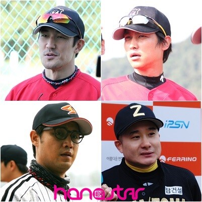 사진=맨 위왼쪽부터 시계방향으로 '알바트로스' 배우 한정수, 배우 송지호, '조마조마' 가수 노현태, '공놀이야' 배우 김용희