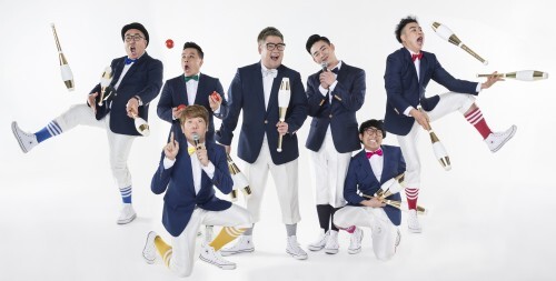 사진은 왼쪽부터 옹알스의 조준우, 조수원, 최기섭, 이경섭, 최진영, 하박, 채경선. (옹알스)