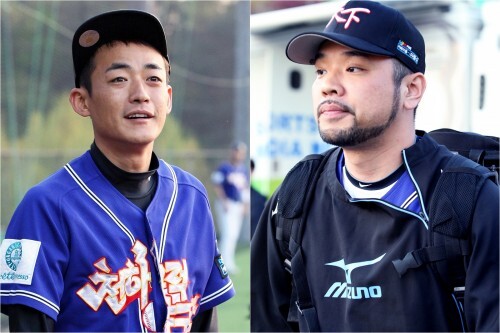 천하무적의 한민관(왼쪽)과 마리오. 공수에서 맹활약으로 팀에 힘을 보태고 있다. (조성호 기자)