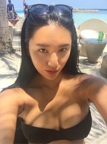 정아름이 볼륨 몸매를 공개했다. (News1스포츠 / 정아름 인스타그램)