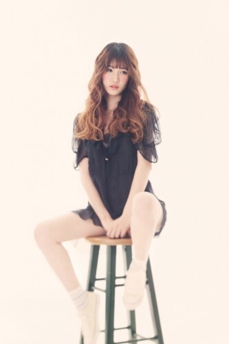 발라드 신인 가수 고가은 화보. (Woos엔터테인먼트)