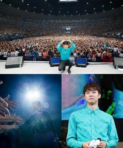 박유천이 2015 팬미팅 투어 피날레 공연을 성황리에 마쳤다. (News1스포츠 / 씨제스엔터테인먼트)