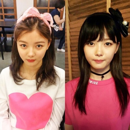 김유정이 느낌이 다른 두 사진을 공개했다. (News1star/ 김유정 인스타그램)