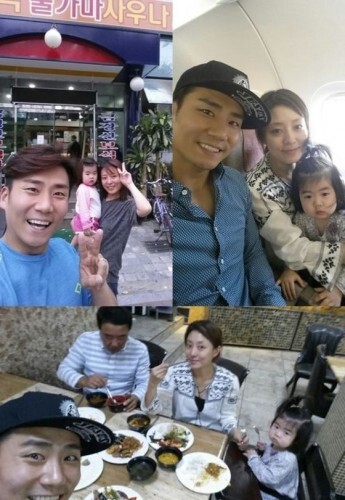 탤개맨 이정수가 미모의 아내와 귀여운 딸과의 일상 사진을 공개했다. (이정수 SNS)
