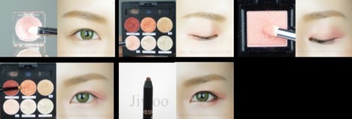 아이메이크업은 소녀처럼 순수하고 몽환적인 느낌을 살려 주는 것이 포인트. (Jiwoo 제공)
