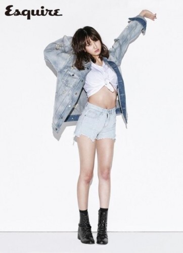 류혜영이 패션 화보를 통해 반전 매력을 발산했다. (News1star / 에스콰이어)