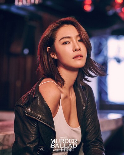 가희는 25일 오후 2시 서울 중구 충무아트홀 중극장 블랙에서 열린 뮤지컬 '머더발라드' 프레스콜에 참여해 김신의와의 스킨십에 대해 이야기했다. (News1star/아시아브릿지컨텐츠)