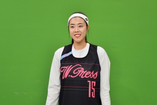 '우먼프레스' 양효진의 언니 양유진선수. (김효진 인턴기자)