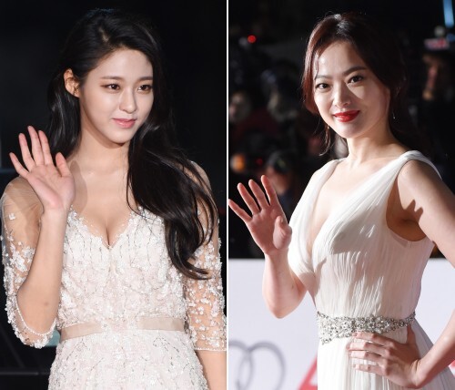 청순미와 섹시미를 함께 가지고 있는 충무로 샛별들 설현(왼쪽)과 천우희.(뉴스1)