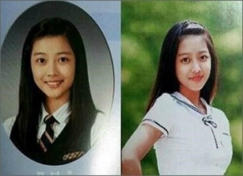 조보아의 변함없는 졸업사진이 화제다. (News1star)/ 온라인 커뮤니티