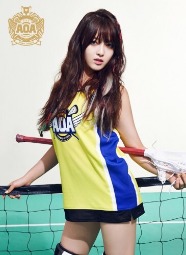 AOA 막내 찬미가 건강하고 탄력 넘치는 몸매를 공개한다. (News1star) / FNC엔터테인먼트